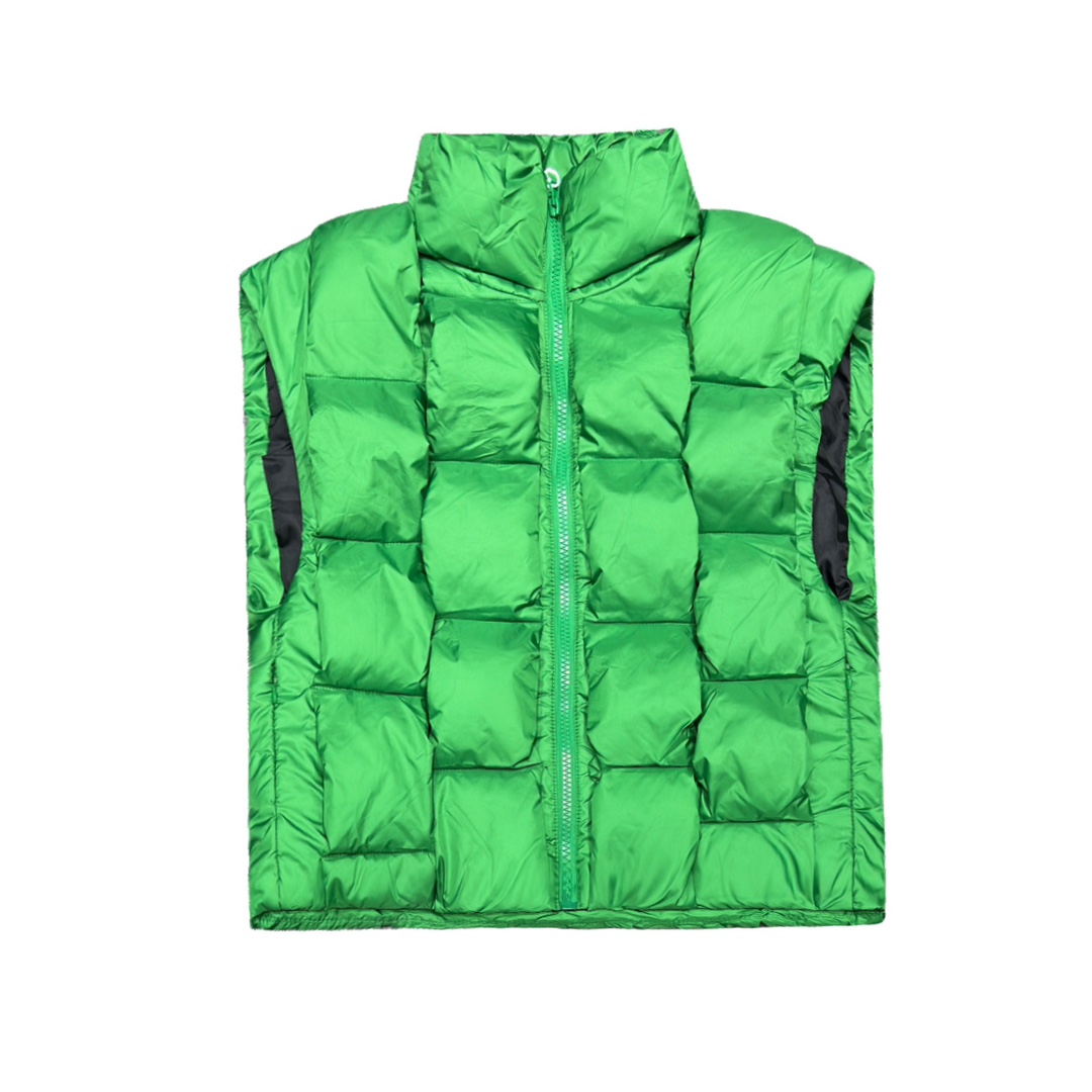 Bottega Veneta  パターン フロントボタン ダウンジャケット ブラック